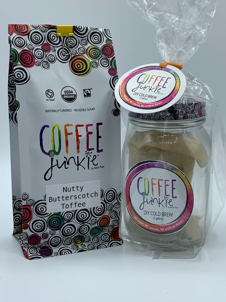 Nutty Butterscotch Toffee DIY Cold Brew Kit – Coffee & Tea Junkie