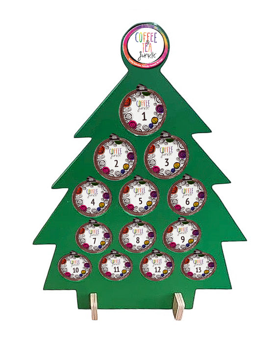 K-Cup Advent Calendar Swiss Water Decaf - FREE Christmas Tree cup holder