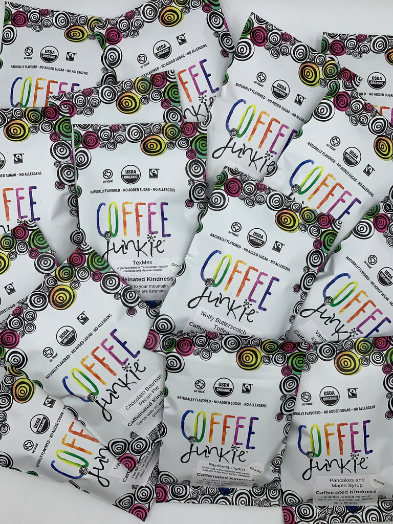 New customer FREE Sample Pack Coffee & Tea Junkie
